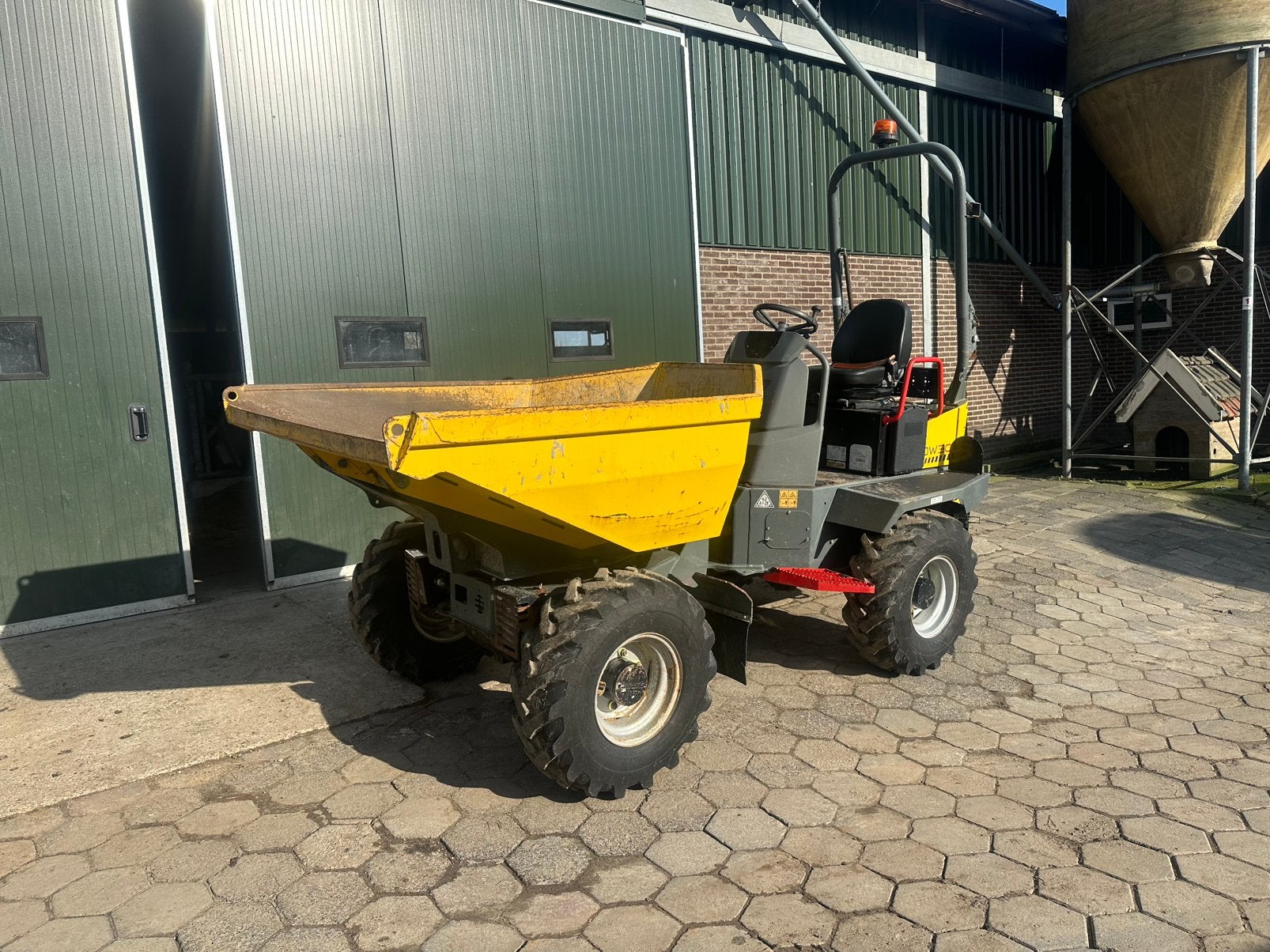 Wacker neuson DW 30 wieldumper, Ophalen, Gebruikt