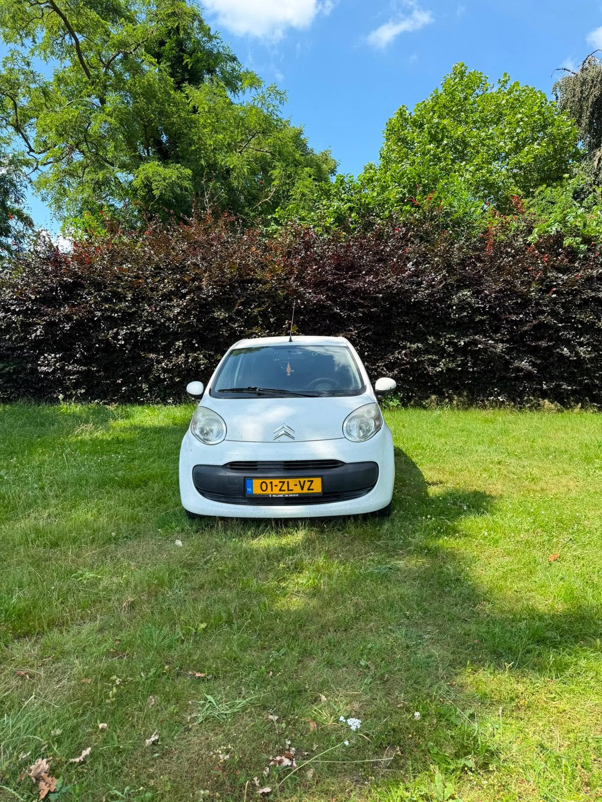Citroën C1 1.0 3-DRS 2008 Wit, Auto's, Voorwielaandrijving, 4 stoelen, C1, Origineel Nederlands