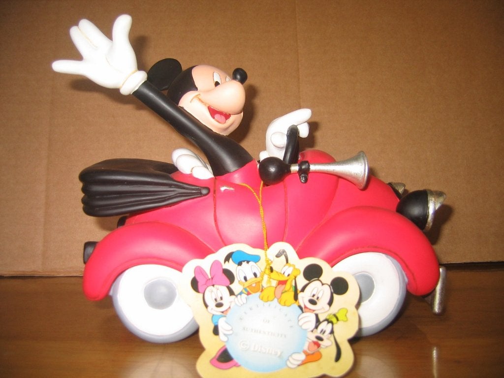 Disney Mickey Mouse Beeldje, Ophalen of Verzenden, Overige figuren, Zo goed als nieuw, Beeldje of Figuurtje