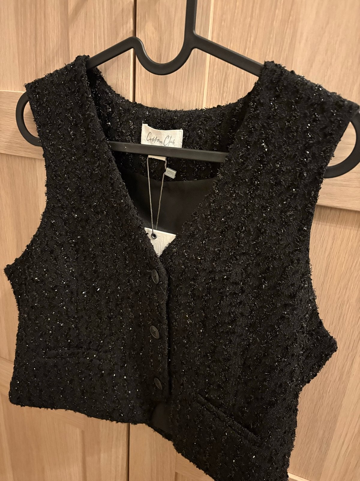 Glitter gilet van de Cotton Club - Maat S, Verzenden, Nieuw