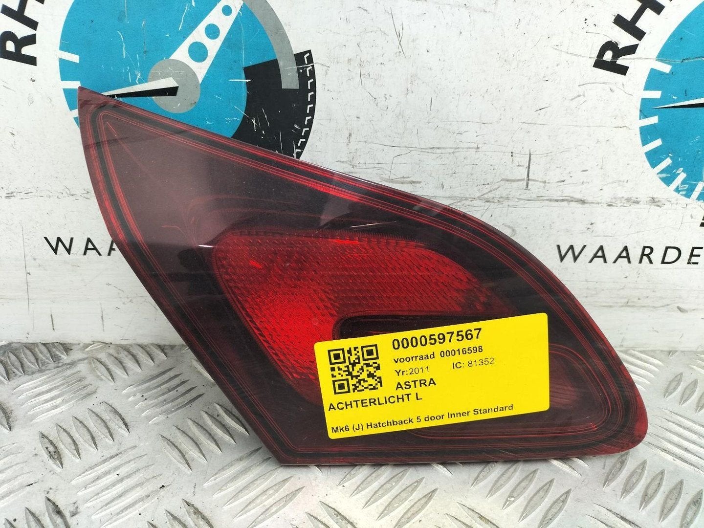 OPEL ASTRA 1.4 Turbo Cosmo  ACHTERLICHT L 2011, Ophalen of Verzenden, Gebruikt, ARN erkend
