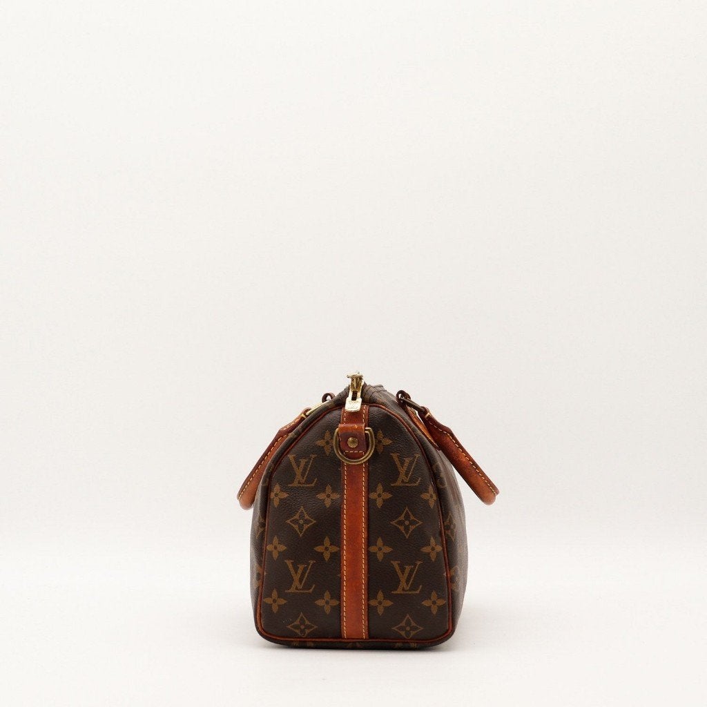 Louis Vuitton Speedy 25 schoudertas, Verzenden, Gebruikt, Bruin, Schoudertasje