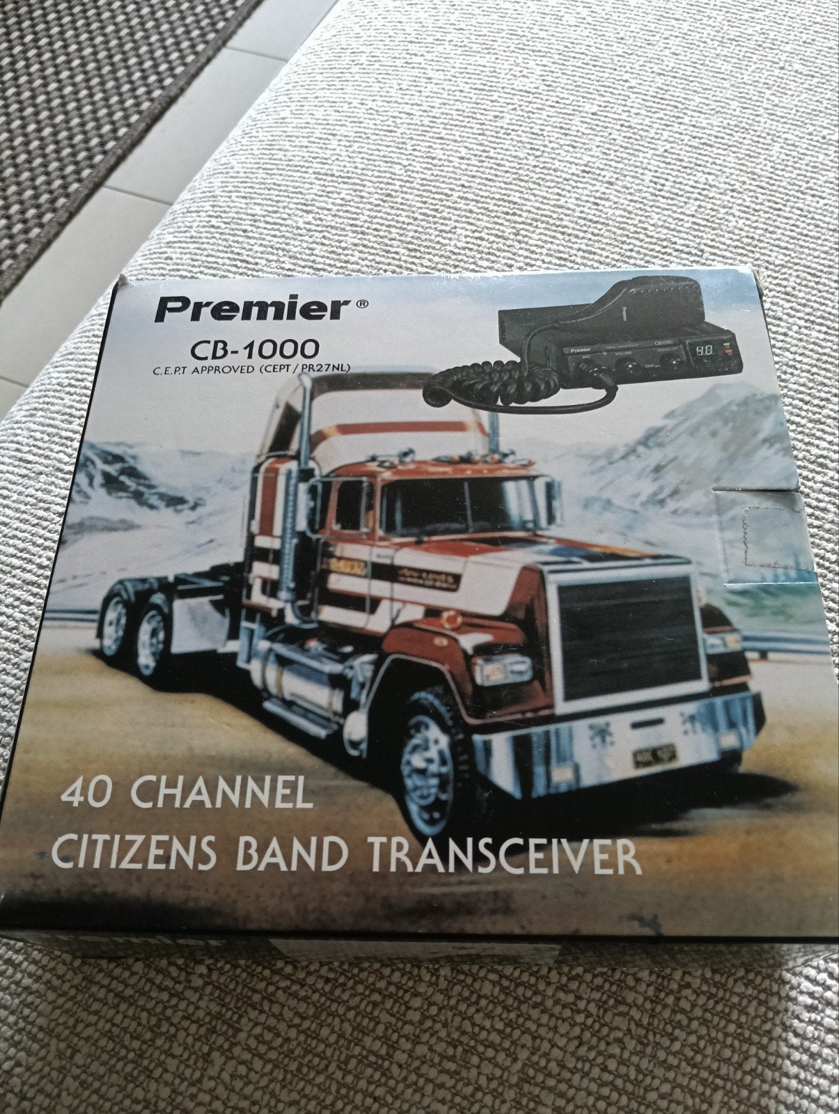 Premier CB-1000 40 Kanaals CB Transceiver - Nieuw in Doos, Telecommunicatie, Ophalen of Verzenden, Nieuw