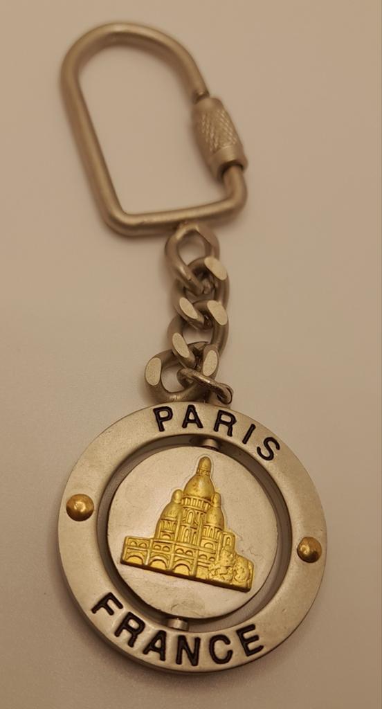 Sleutelhanger Parijs Frankrijk Sacré-Cœur, Ophalen of Verzenden, Gebruikt, Stad of Land