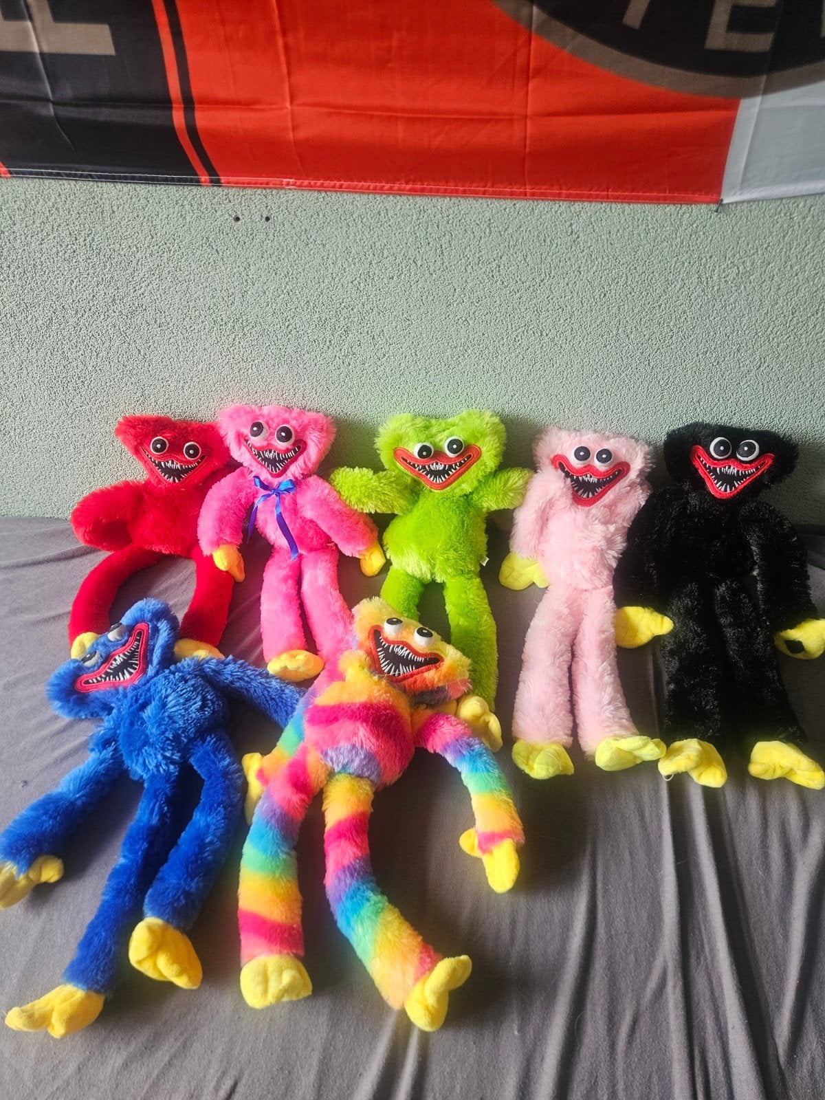Huggy Wuggy Knuffels - Diverse Kleuren, Overige merken, Overige karakters, Overige typen, Ophalen of Verzenden