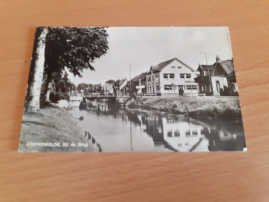 Oosterwolde, Verzamelen, Ansichtkaarten | Nederland, Ophalen of Verzenden, 1960 tot 1980, Ongelopen, Friesland