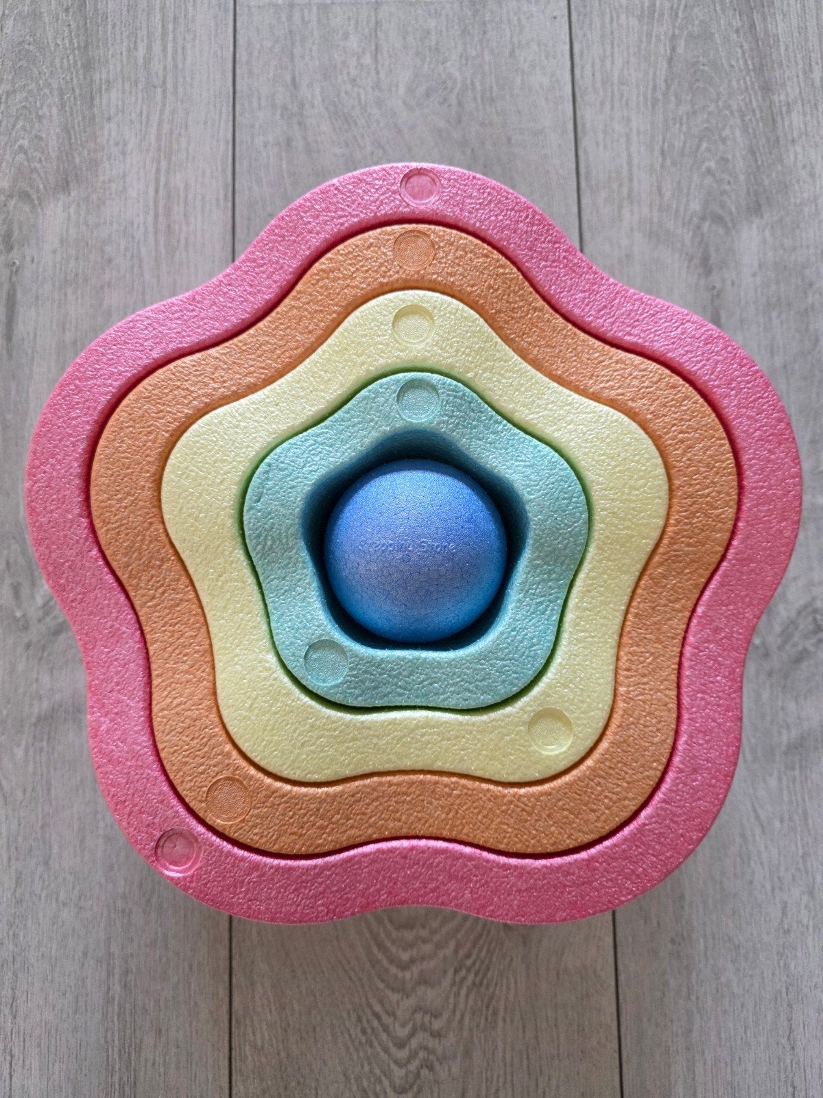 Stepping Stones stapelstenen, Kinderen en Baby's, Speelgoed | Overig, Ophalen of Verzenden, Zo goed als nieuw, Jongen of Meisje