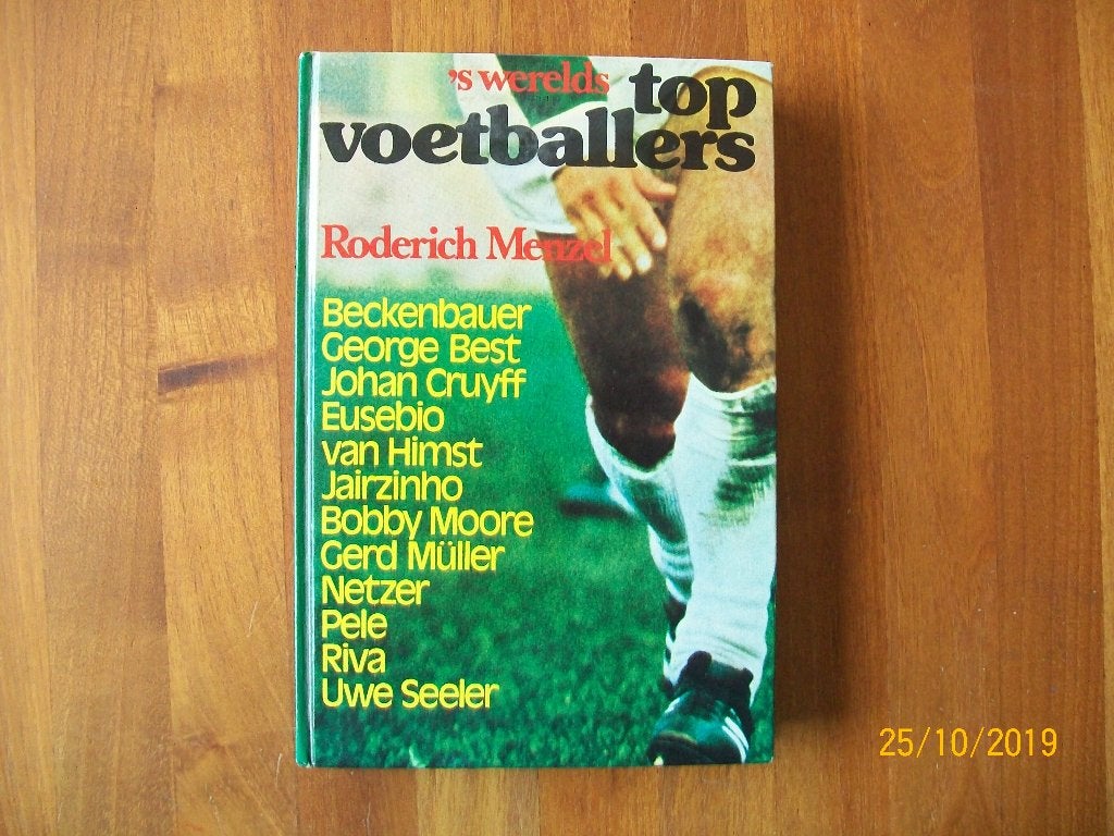 s Werelds Topvoetballers ( Cruyff, Best, Pele, van Himst), Verzenden, Zo goed als nieuw, Ajax, Boek of Tijdschrift