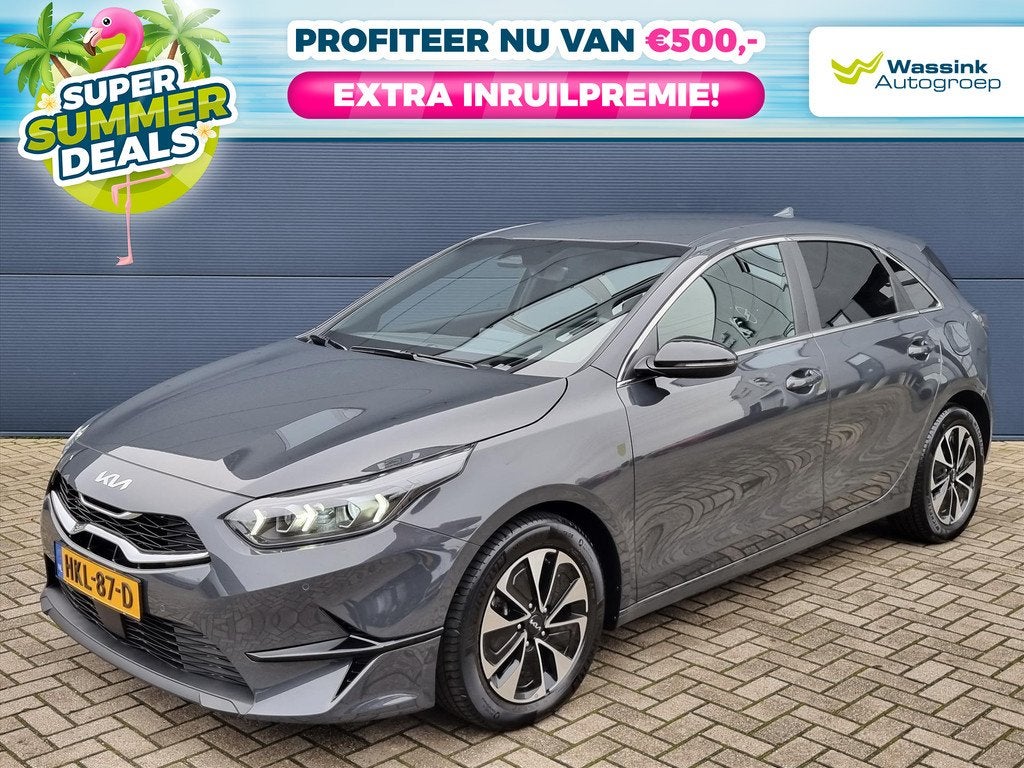 Kia Ceed 1.0 T-GDi MHEV 100pk DCT7 Design Edition Automaat S, Auto's, Kia, 1272 kg, Stof, Euro 6, Adaptive Cruise Control