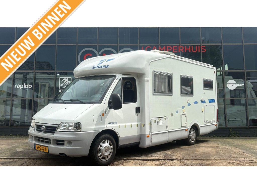 Autostar Athenor Vastbed,2xAirco,XLGarage, Caravans en Kamperen, Campers, Overige merken, Achteruitrijcamera, Standaard zit, Ringverwarming
