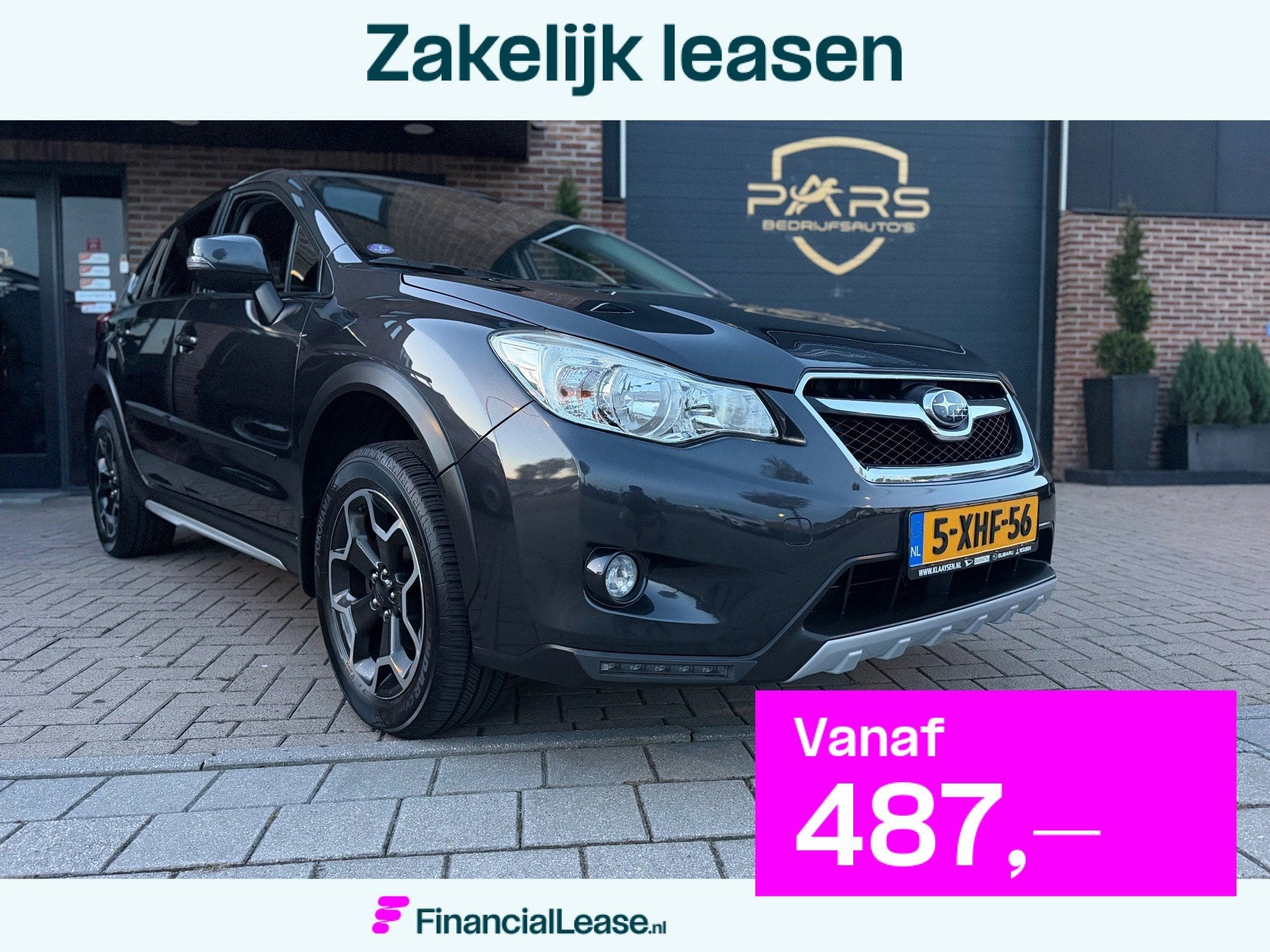 Subaru XV 2.0i Luxury 4AWD 4X4 150PK Automaat Airco Navi Elk, Zwart, 4 cilinders, 150 pk, Origineel Nederlands