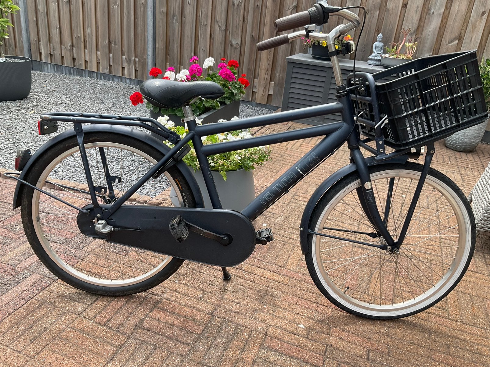Cortina u 4 fiets Transport, Fietsen en Brommers, Fietsen | Jongens, Ophalen, Gebruikt, 24 inch, Versnellingen