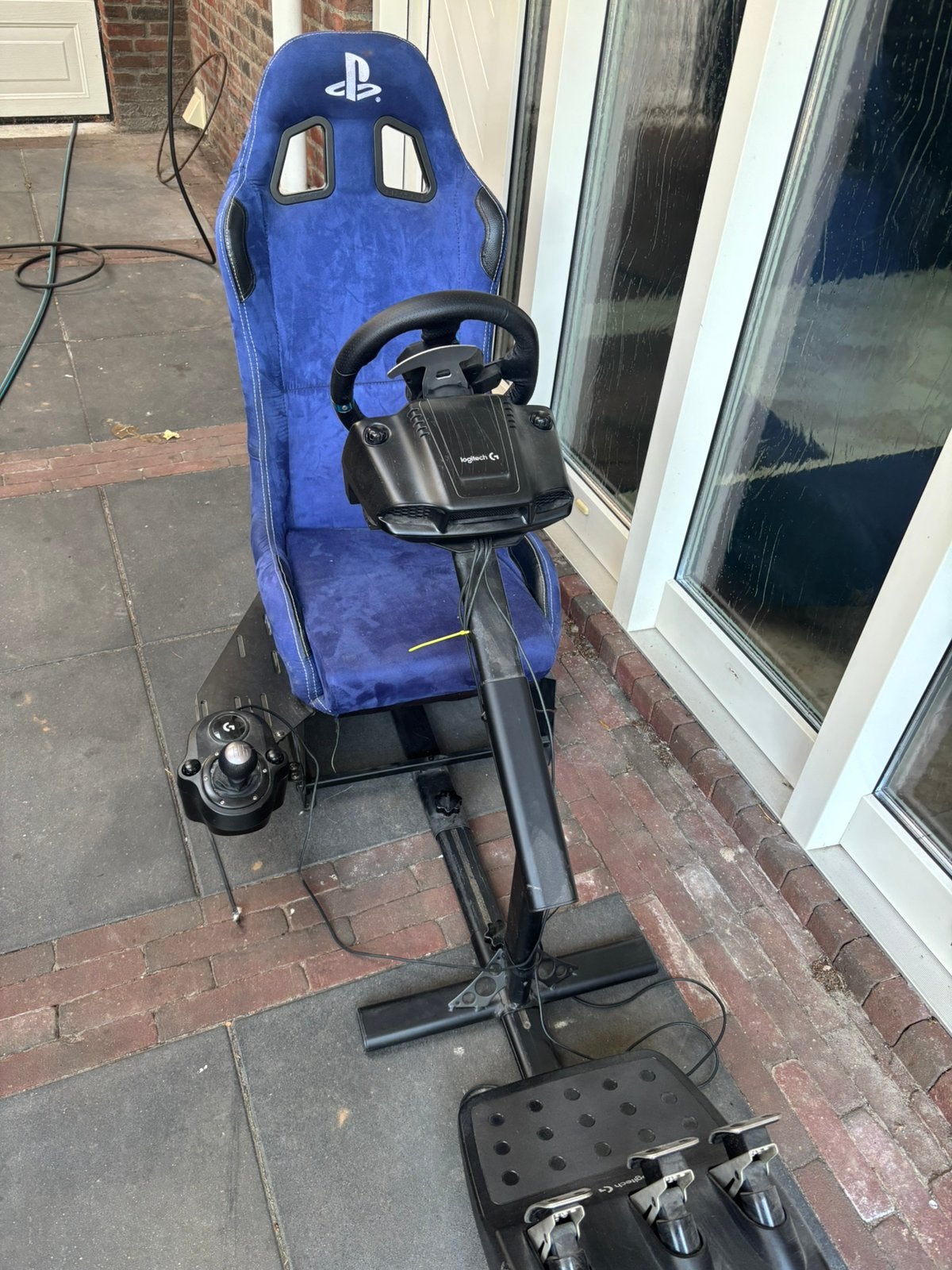 Logitech playseat met shifter en pedalen, Ophalen, Gebruikt, Overige typen