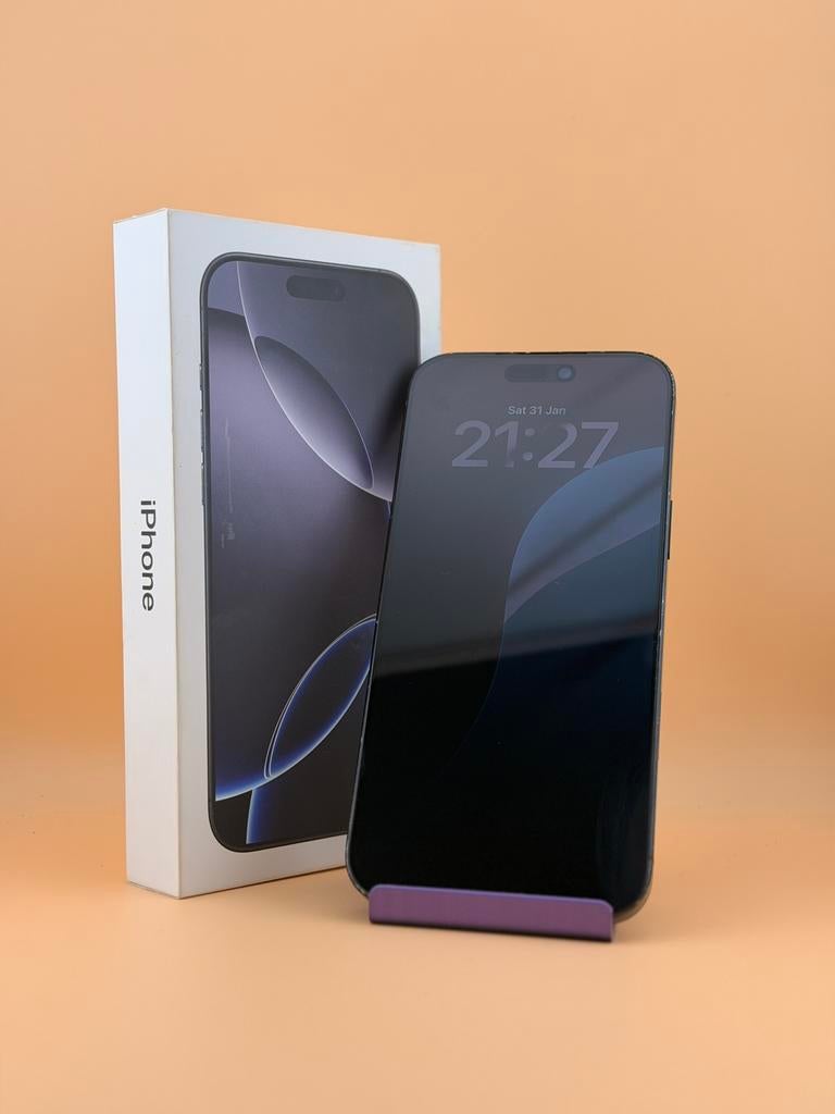 iPhone 16 Pro Max – 256GB, 256 GB, Zwart, IPhone 16 Pro Max, Ophalen of Verzenden
