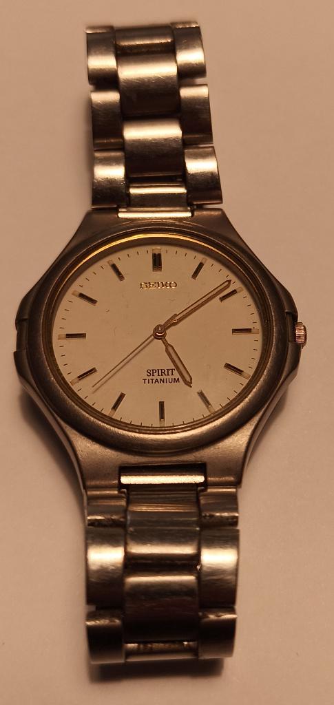 Seiko Spirit Titanium, Ophalen, Polshorloge, Zo goed als nieuw, Overige materialen