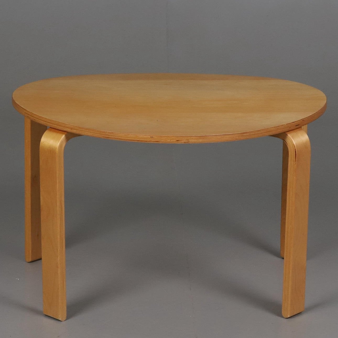 SVALSTA houten salontafel IKEA - Gebruikt, Ophalen, Gebruikt, 50 tot 100 cm, Ovaal