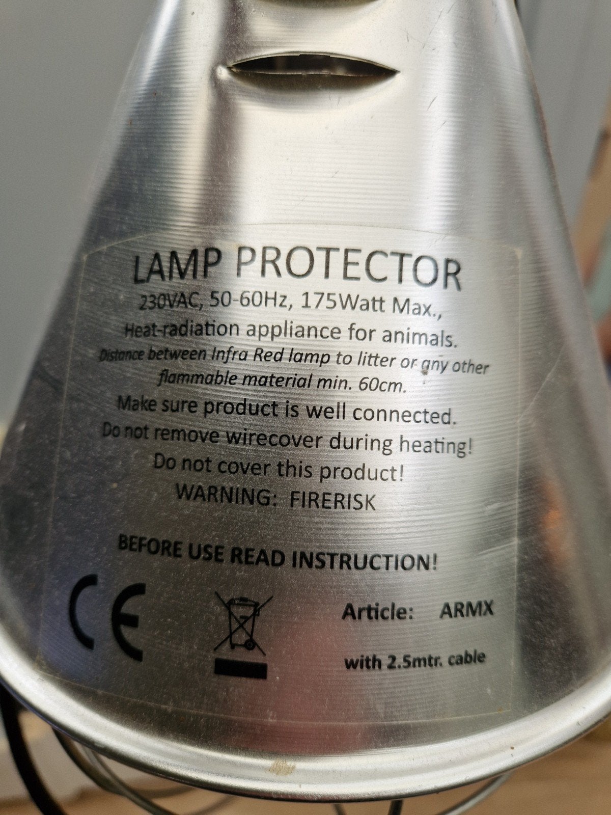 warmtelamp voor puppy's, Dieren en Toebehoren, Ophalen, Gebruikt