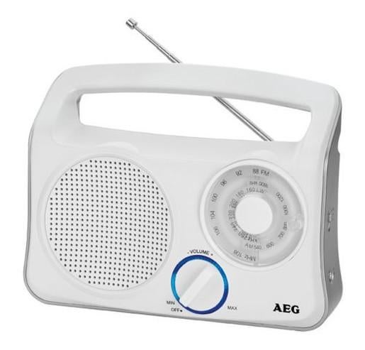AEG TR 4131 Portable White, Ophalen of Verzenden, Nieuw, Radio