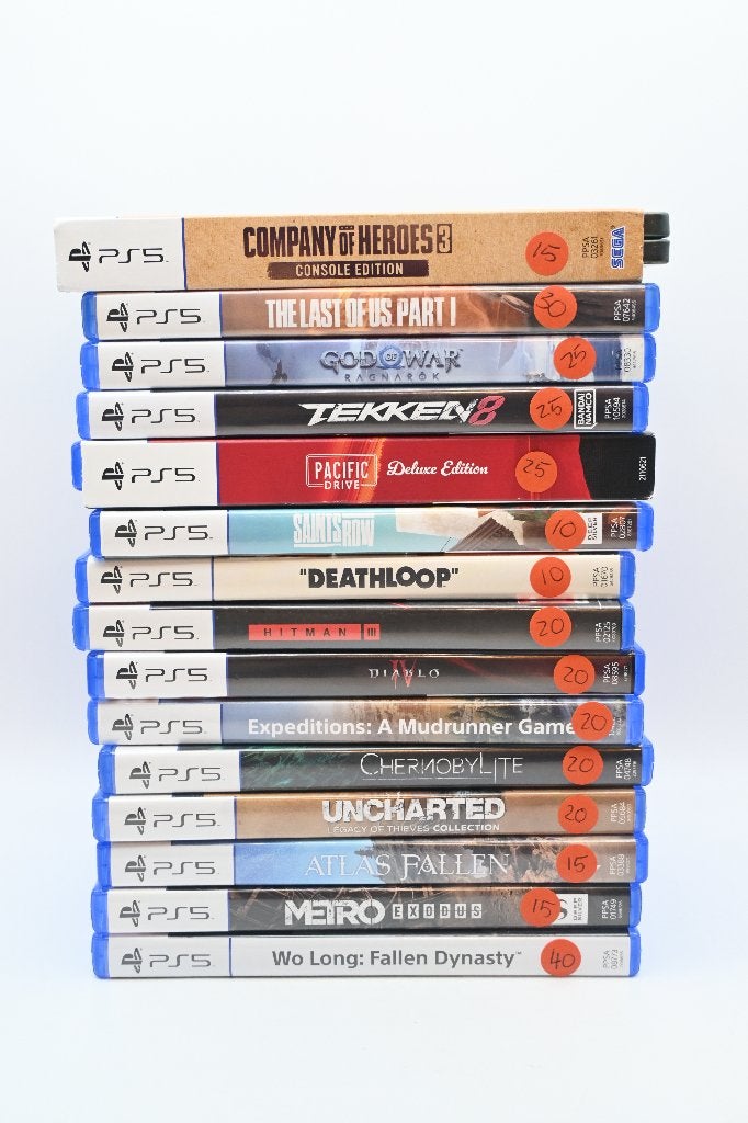 PS5 Games Bundel: FC24, FC25, Call of Duty, Spider-Man