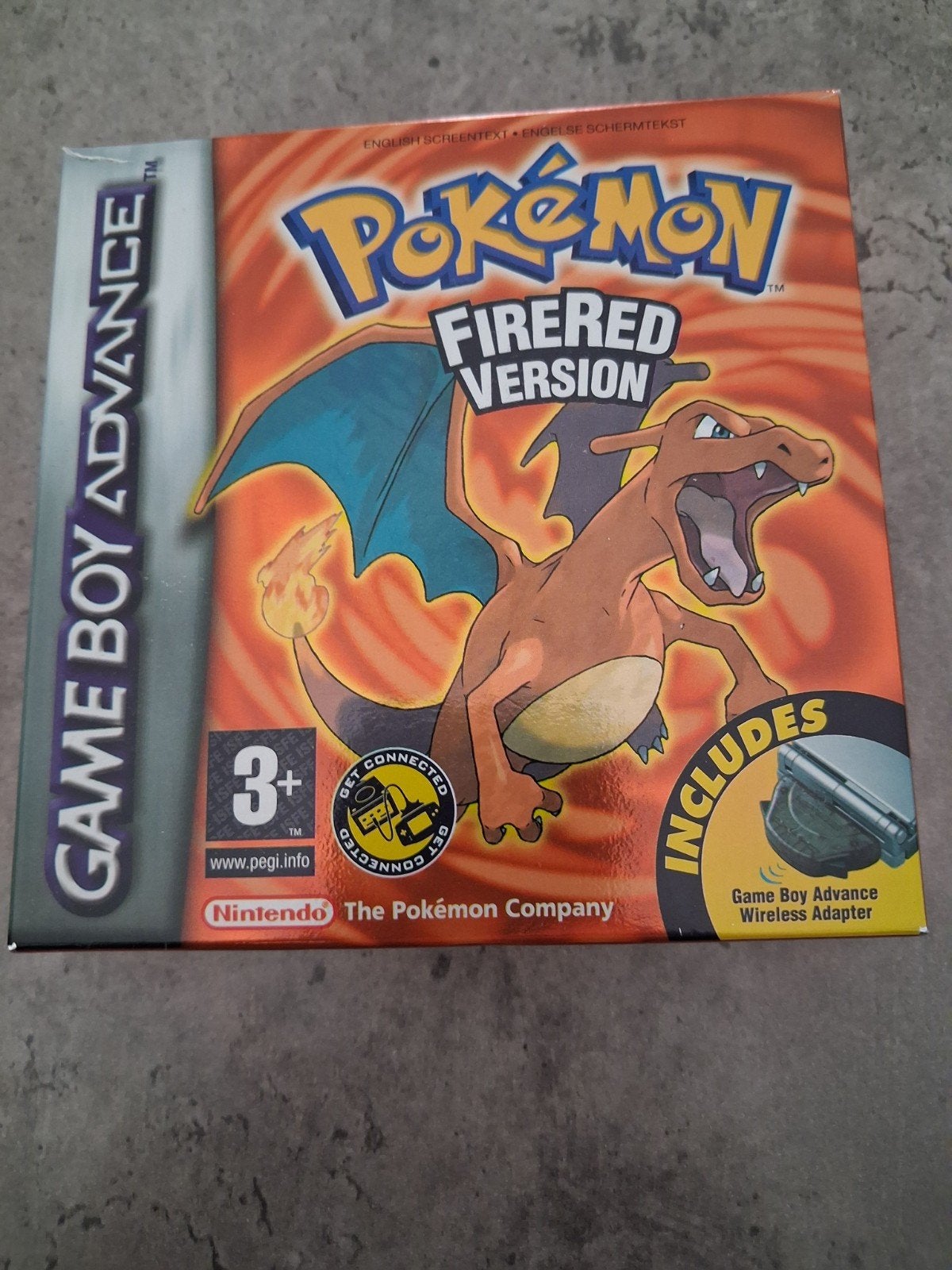 Pokémon FireRed Version - Game Boy Advance (CIB), 1 speler, Ophalen of Verzenden, Zo goed als nieuw, Role Playing Game (Rpg)