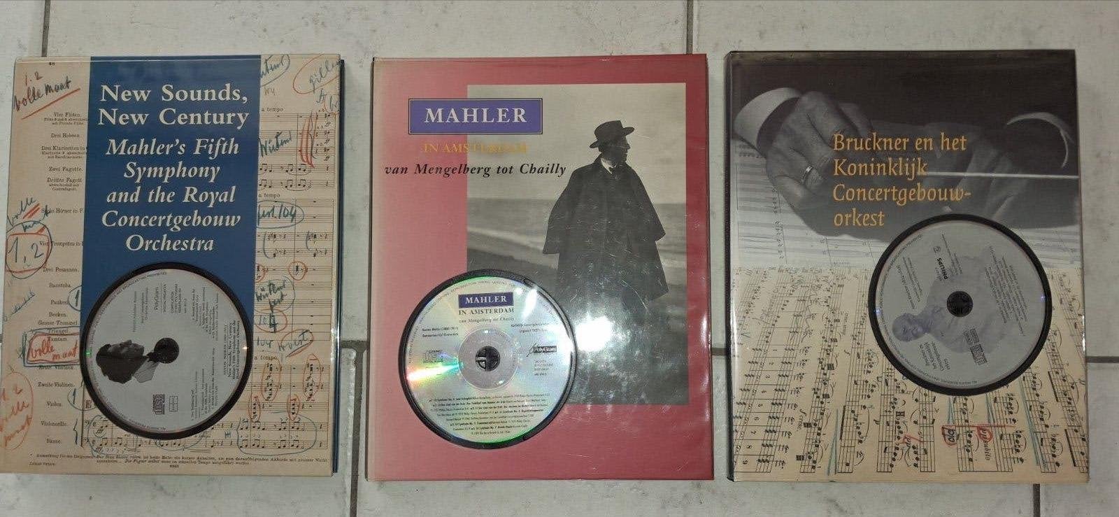 Mahler, Bruckner, Concertgebouworkest CD/Boeksets samen 25.-, Gebruikt, Boxset, Symfonie, Mahler