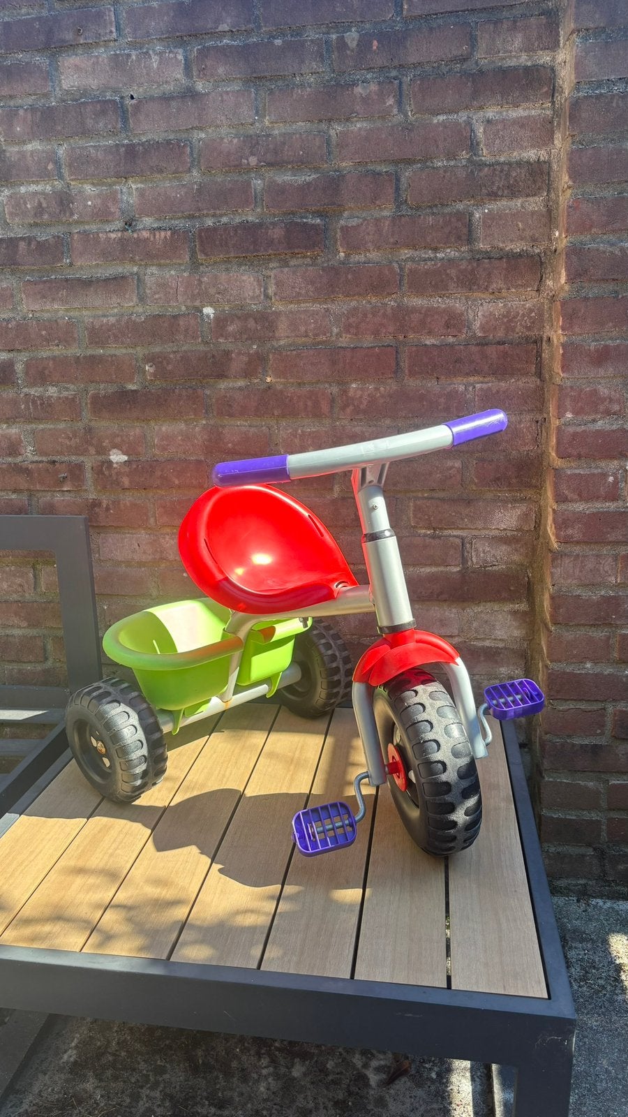 Peuter driewieler, Ophalen, Gebruikt