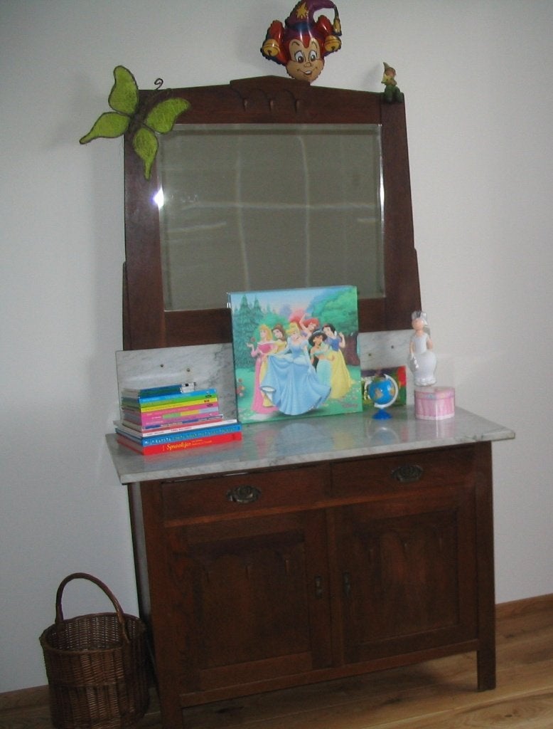 Antieke commode en twijfelaar, Ophalen, Gebruikt, Twijfelaar, Jaren 30