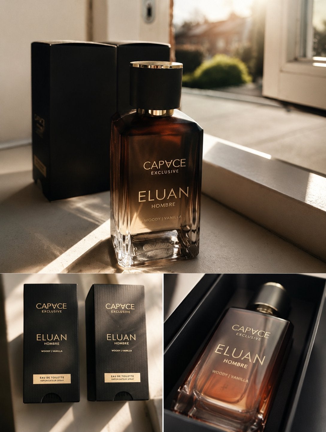 Capvce Exclusive Eluan Homme Eau de Toilette (2 stuks), Ophalen of Verzenden, Nieuw