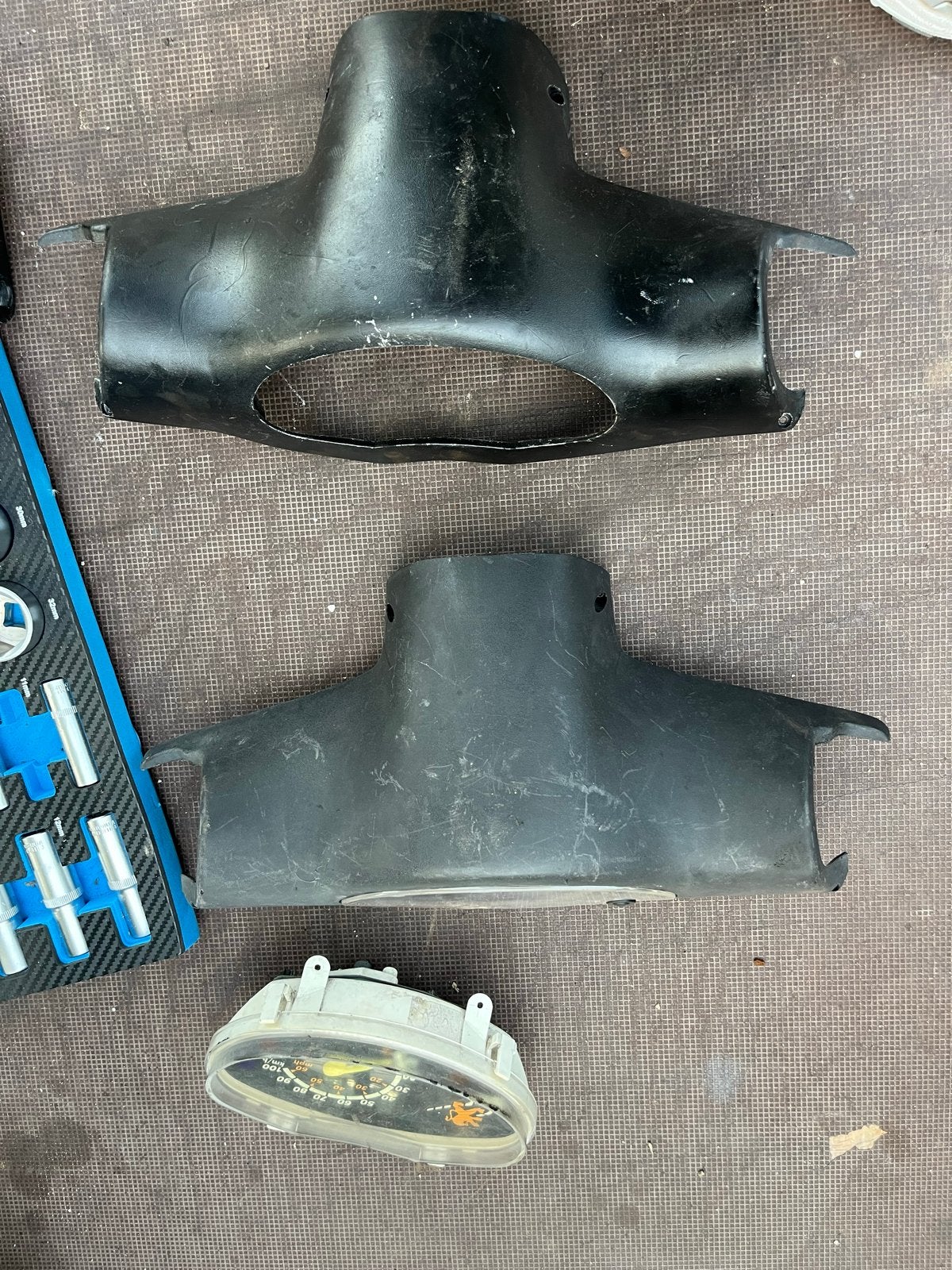 Peugeot Vivacity stuurkap en teller, Ophalen, Gebruikt, Kap, Peugeot