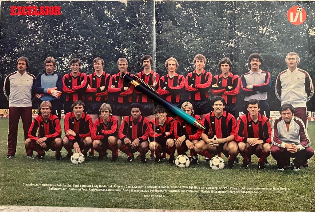 Poster Excelsior Rotterdam, Verzamelen, Ophalen of Verzenden, Gebruikt, A1 t/m A3, Sport