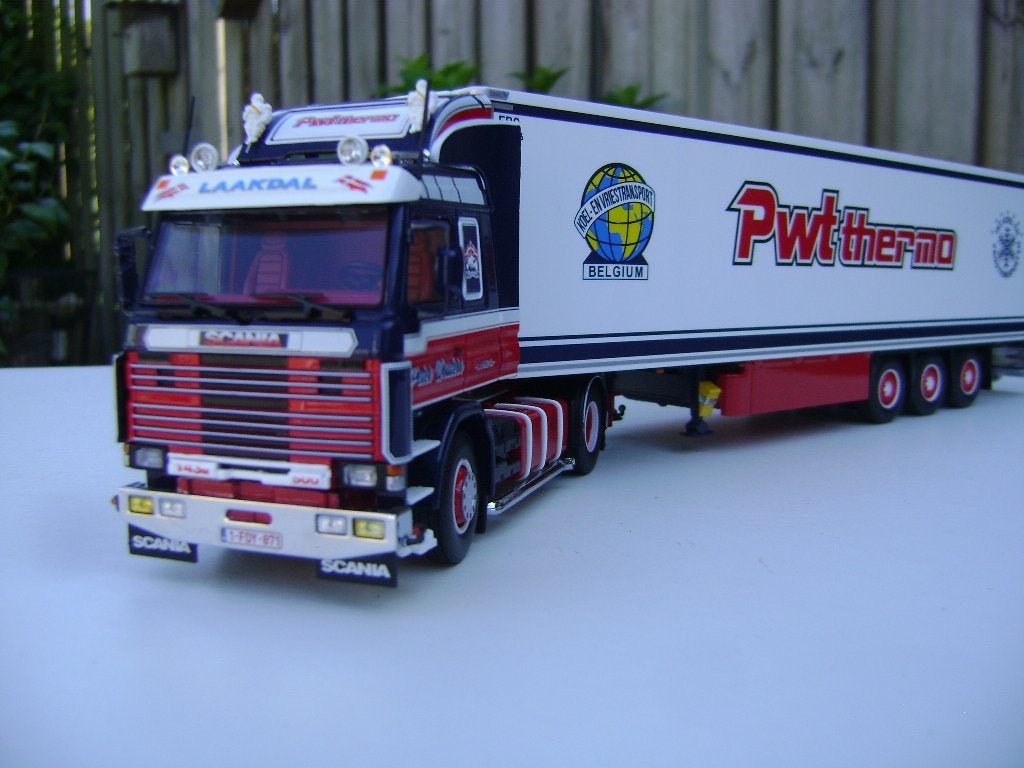 Tekno Scania 3 Serie 4x2  Peter Wouters, Ophalen of Verzenden, Zo goed als nieuw, Bus of Vrachtwagen, Tekno