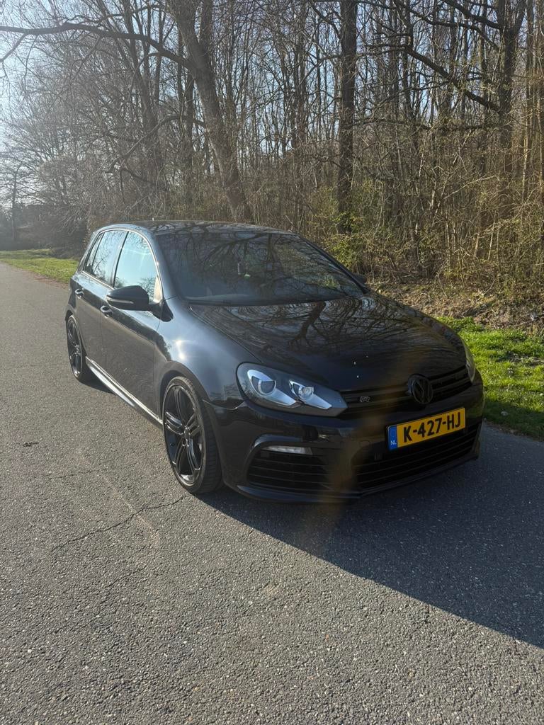 Volkswagen Golf 6 2.0 TSI R 199KW 5D 4MOTION DSG 2011 Zwart, Auto's, 1441 kg, 4 cilinders, 1984 cc, Zwart