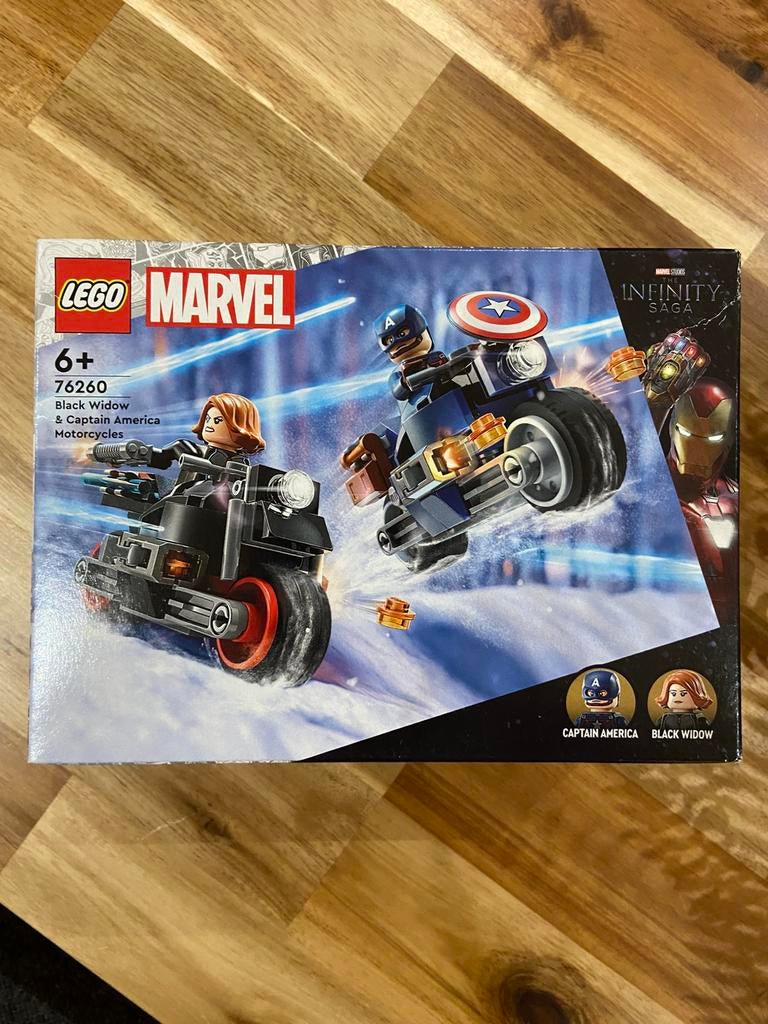 Lego Marvel 76260 B. Widow& C.America NEW!, Marvel, Lego, Nieuw, Ophalen of Verzenden