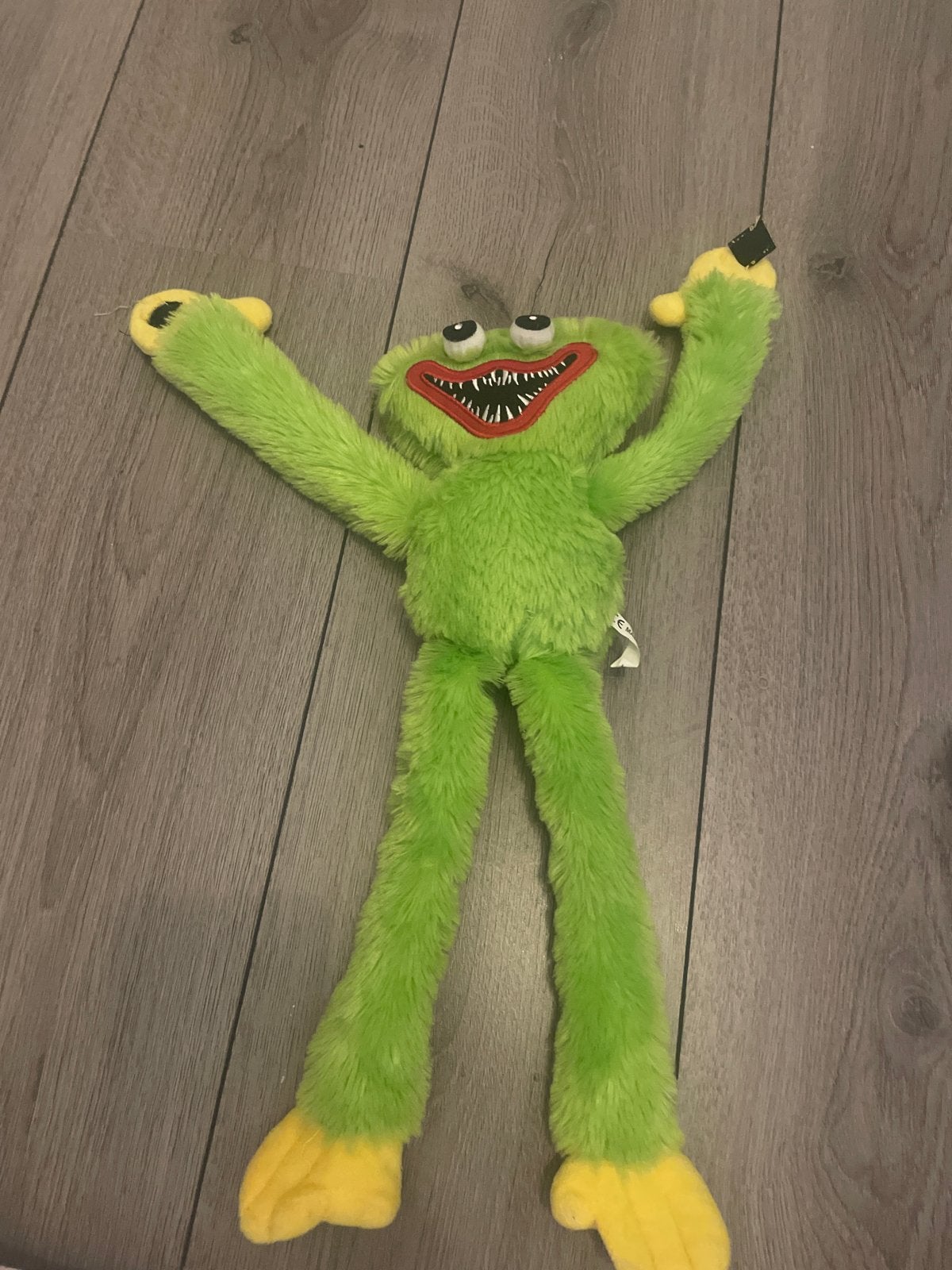 Huggy Wuggy knuffel groen - Poppy Playtime, Ophalen, Overige merken, Overige karakters, Overige typen