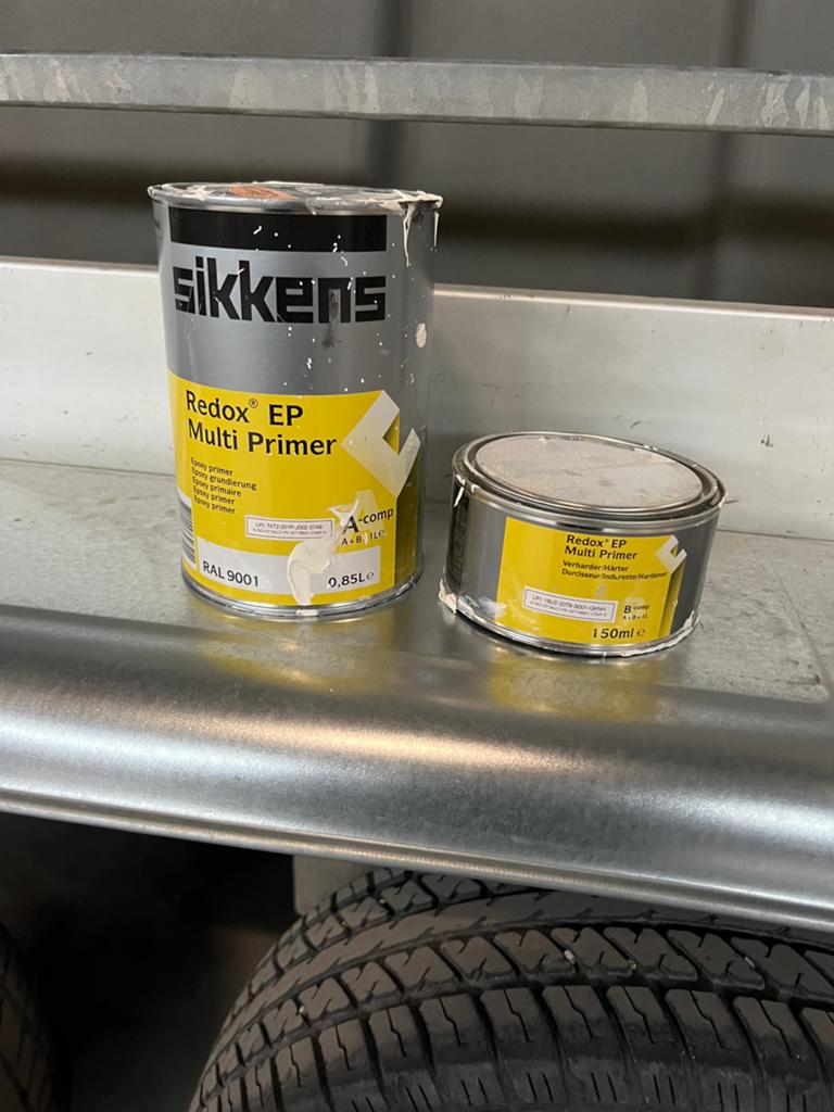 Half blik 2componenten epoxyprimer gratis, Ophalen of Verzenden, Nieuw