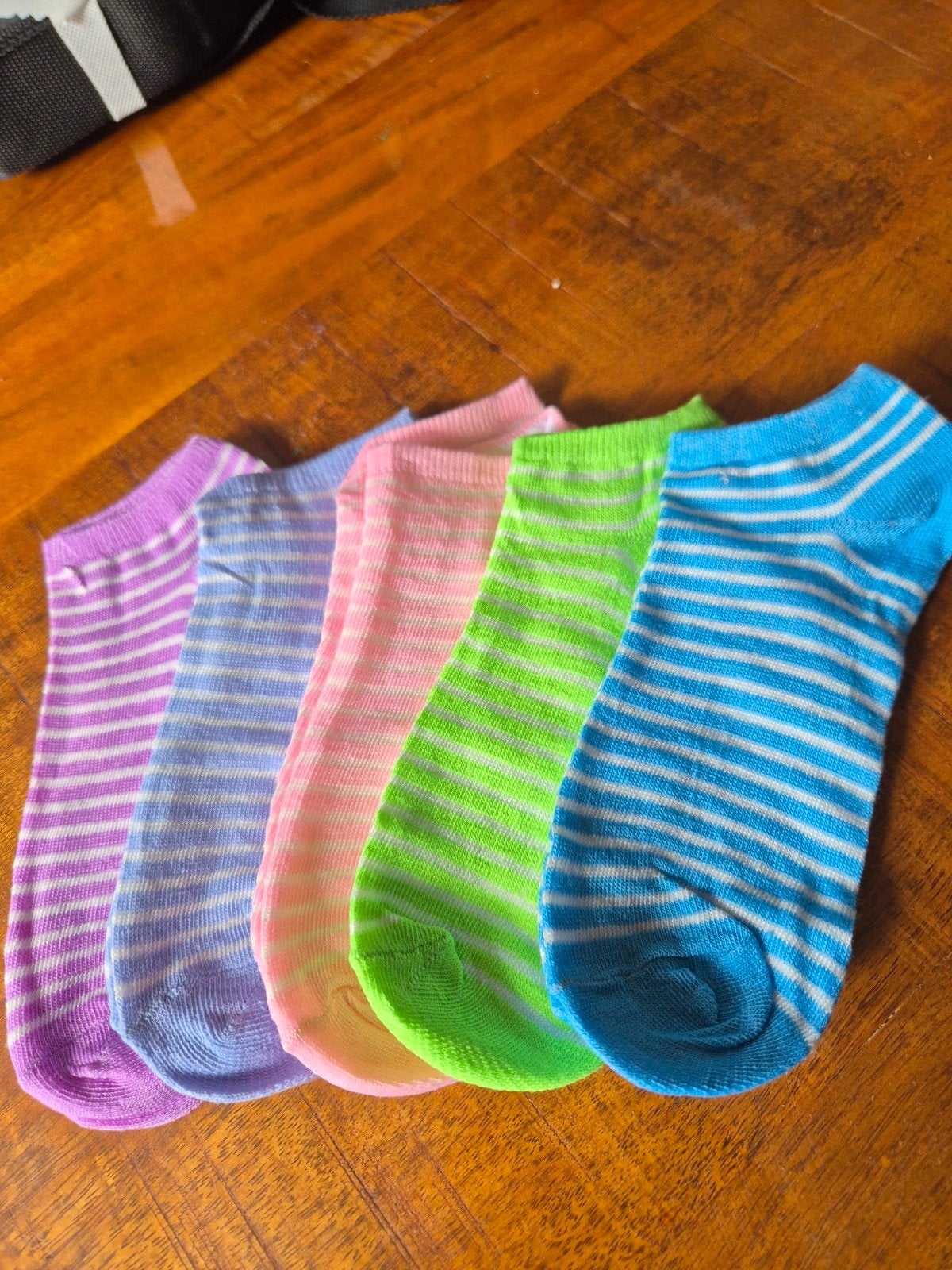 5 paar gestreepte sokken maat 35-38, Kleding | Dames, Sokken en Kousen, Ophalen of Verzenden
