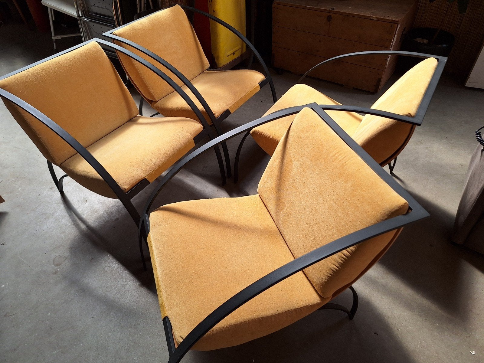 Karl Friedrich Förster - KFF Design - Lounge stoelen, Ophalen, Gebruikt, 75 tot 100 cm, Stof