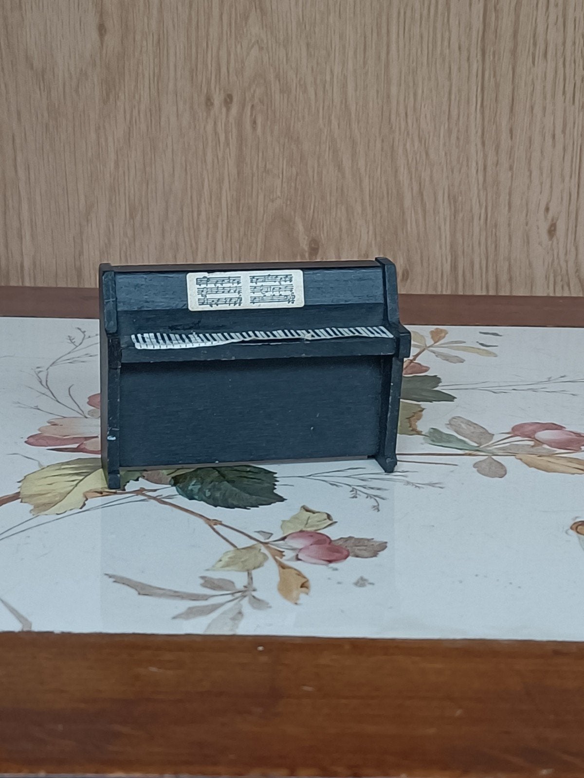 Vintage piano poppenhuis (past ook in Lundby), Ophalen of Verzenden, Gebruikt, Poppenhuis