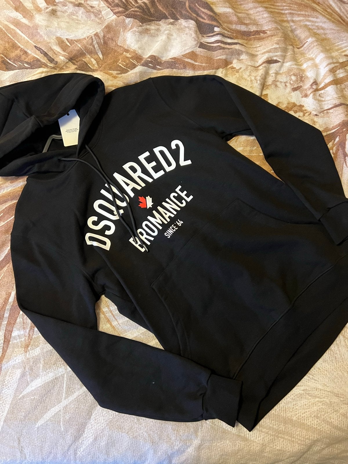 Dsquared2 Hoodie Zwart Maat S, Ophalen of Verzenden, Nieuw, Maat 46 (S) of kleiner, Zwart