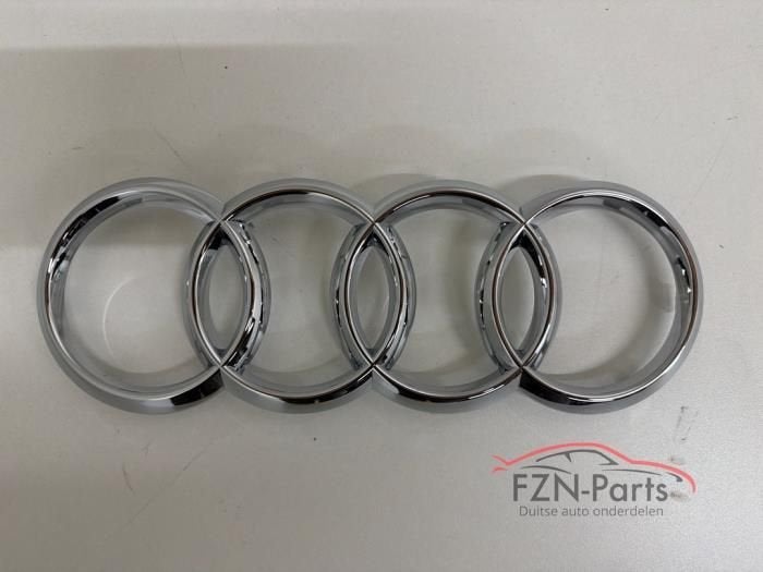 Audi A4 8W B9 Embleem logo Grille Chrome (8T0853605), Ophalen of Verzenden, Gebruikt