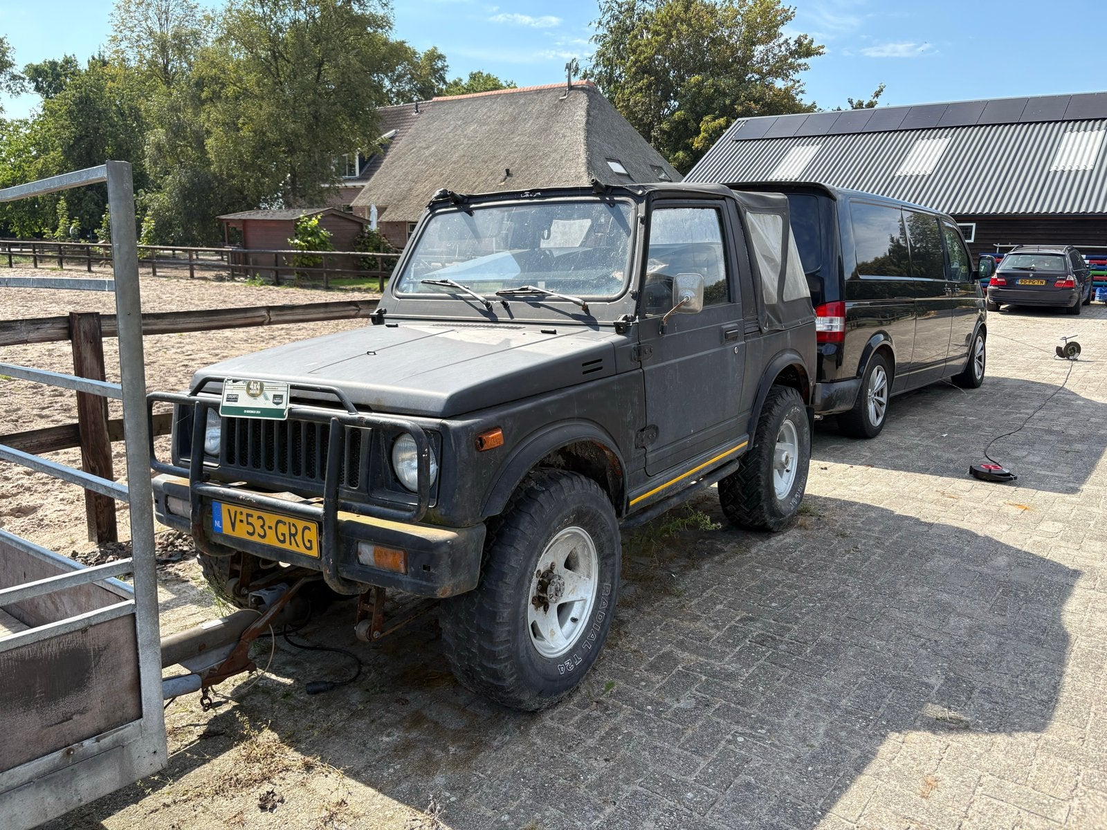 Suzuki 1986 samurai sj410, 970 cc, Zwart, 44 pk, Geïmporteerd