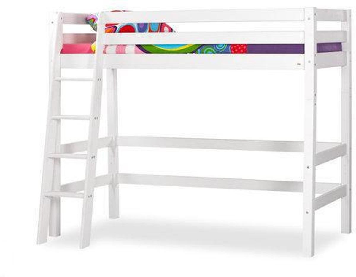 Flexworld Star hoogslaper 200  90cm met bureau, Ophalen, Gebruikt, Eenpersoons, 200 cm
