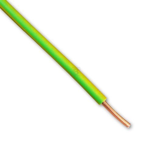 VD draad 10mm² geel/groen VD10 (100 meter), Verzenden, Nieuw