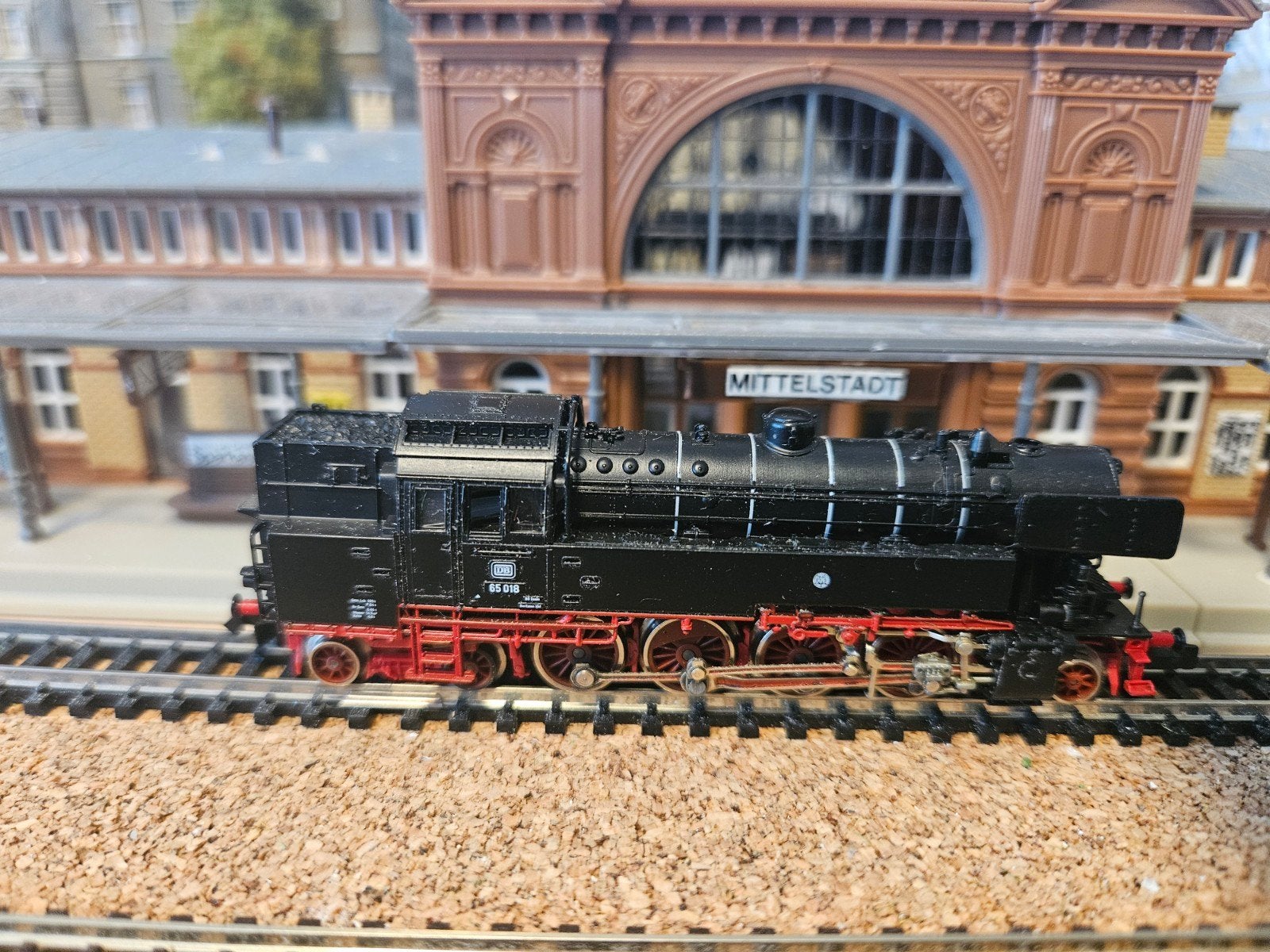 Digitaal Fleischmann Piccolo 7065 BR 65 Stoomlocomotief (De, Gebruikt, Fleischmann, Ophalen of Verzenden, Gelijkstroom