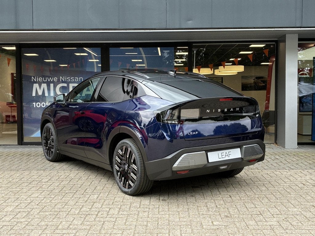 Nissan LEAF Evolve 75 kWh NIEUW UIT VOORRAAD LEVERBAAR | Ver, Auto's, Nissan, Huisgarantie, Met garantie (alle), Blauw, 218 pk