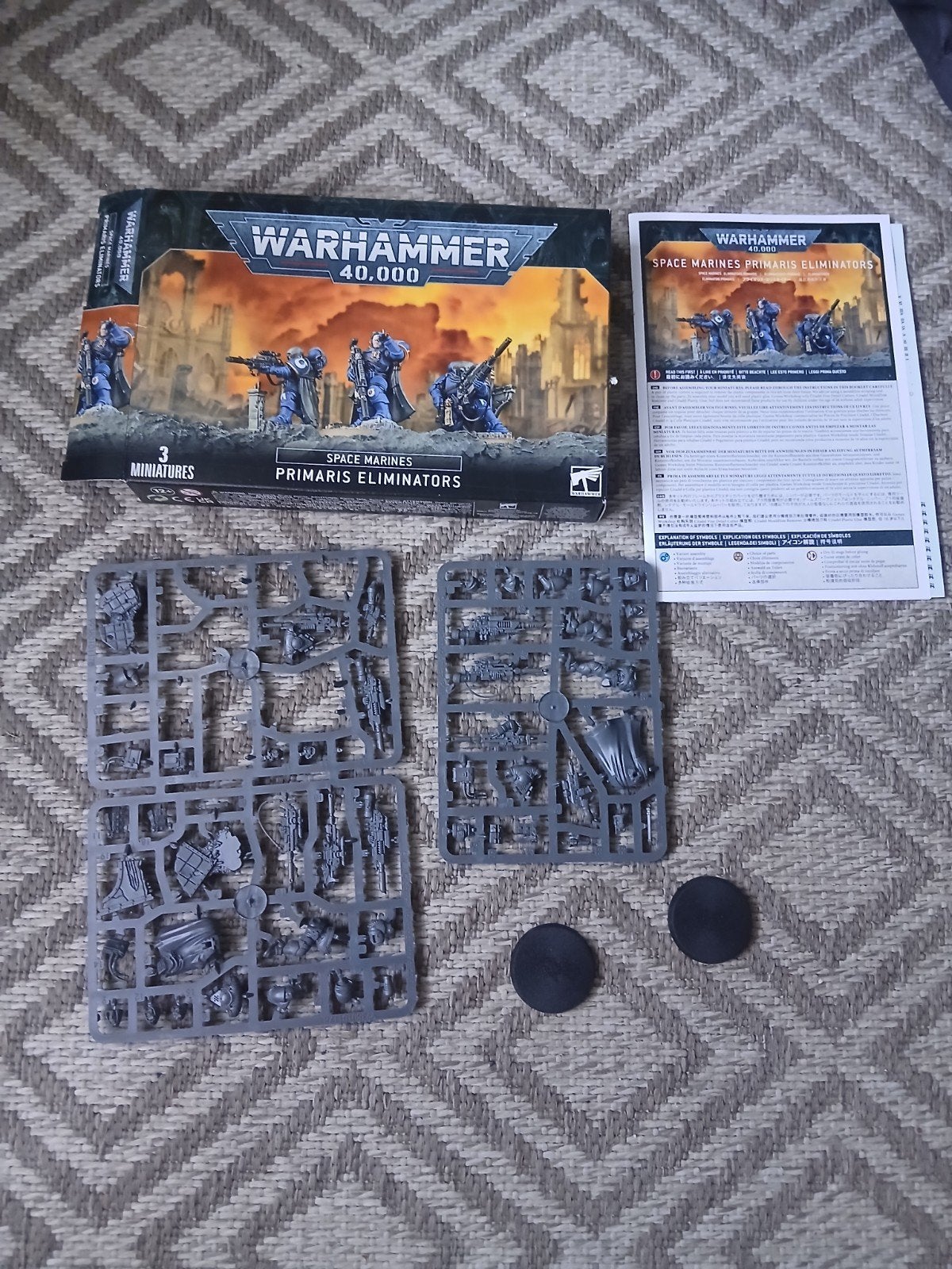 2 primaris eliminators on sprue, Hobby en Vrije tijd, Wargaming, Ophalen of Verzenden