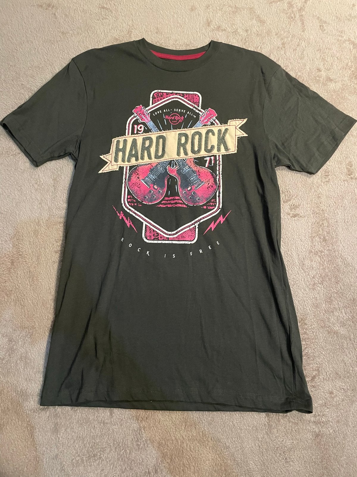 Nieuw en origineel Hard Rock Cafe T-shirt, Ophalen of Verzenden, Nieuw, Maat 48/50 (M), Groen