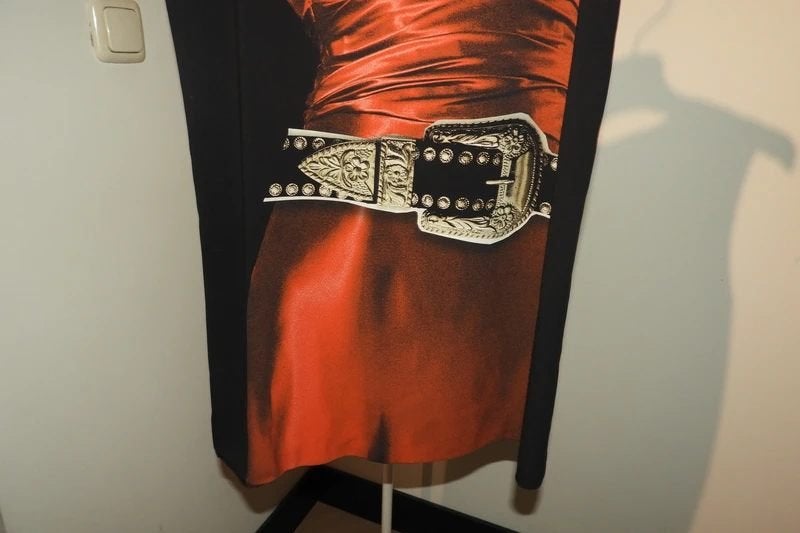 Moschino cheapandchic jurkje tuniek aparte print D36, Kleding | Dames, Overige kleuren, Verzenden, Gedragen, Boven de knie