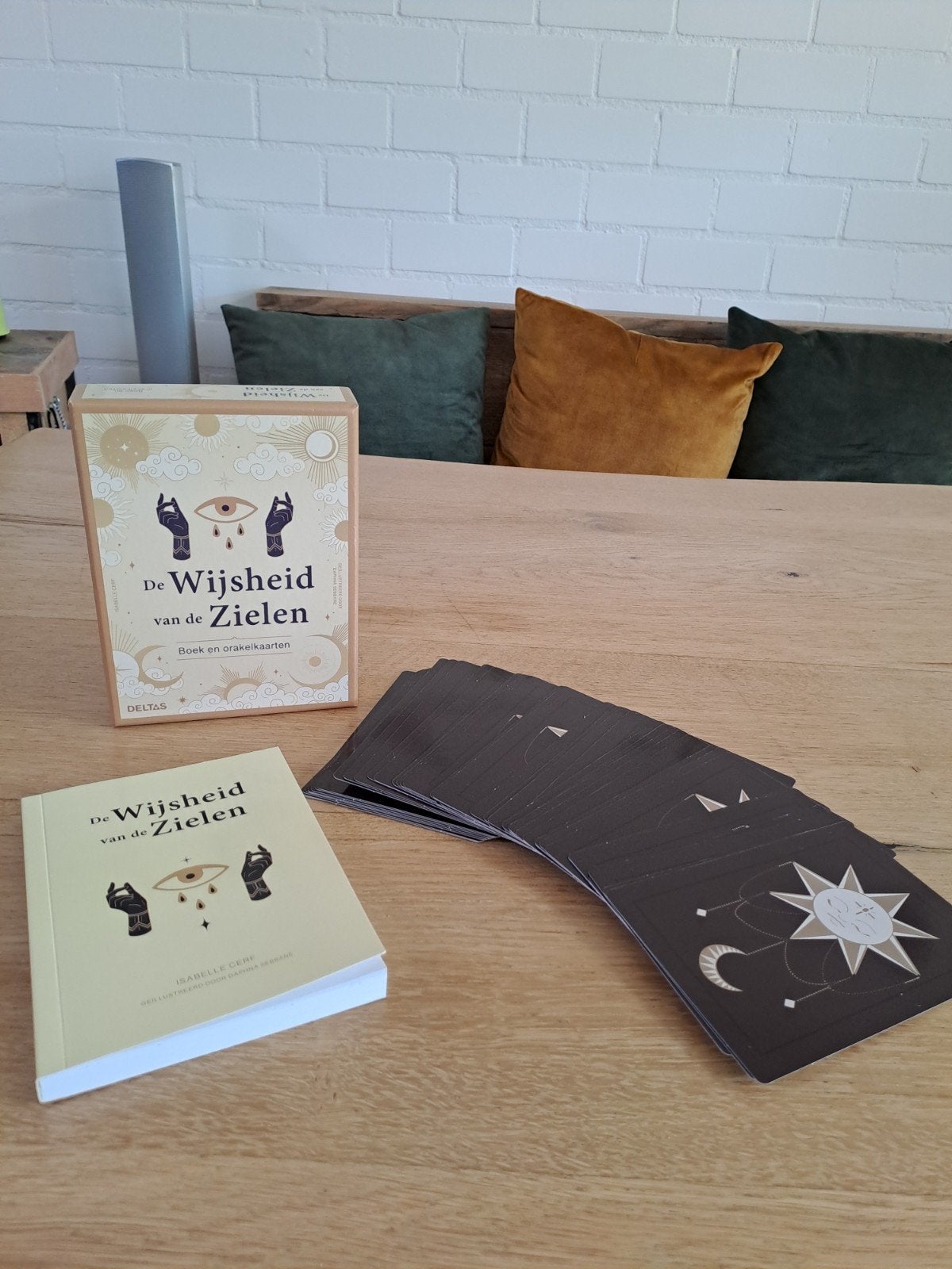 De wijsheid van de zielen - Boek en orakelkaarten, Tarot of Kaarten leggen, Isabelle Cerf, Overige typen, Ophalen of Verzenden
