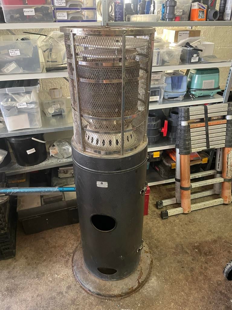 Gebruikte Gasheater Terrasverwarmer, Tuin en Terras, Terrasverwarmers, Ophalen, Gebruikt, Gas, Vloer